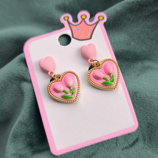 Klipši meitenēm Rozā tulpes